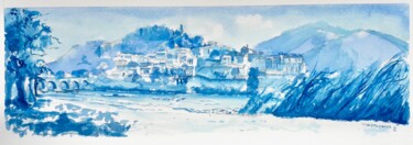 Roquebrun - 50 nuances de bleu
