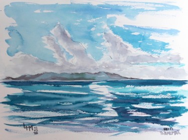 Republique de Dominica _ Aquarelle